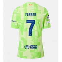 Fotbalové Dres Barcelona Ferran Torres #7 Alternativní 2024-25 Krátký Rukáv